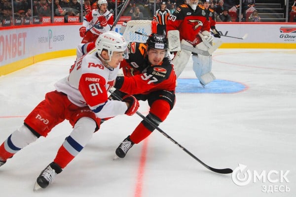 "Авангард" проиграл в стартовом матче четвертьфинала Кубка Гагарина