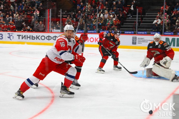 "Авангард" проиграл в стартовом матче четвертьфинала Кубка Гагарина