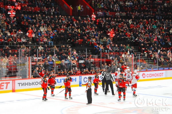 "Авангард" проиграл в стартовом матче четвертьфинала Кубка Гагарина