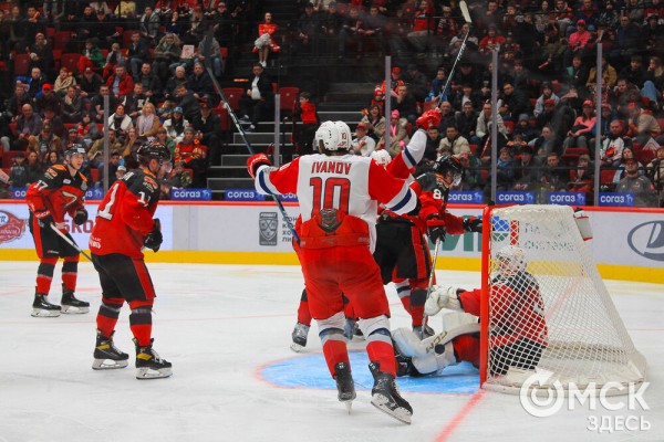 "Авангард" проиграл в стартовом матче четвертьфинала Кубка Гагарина
