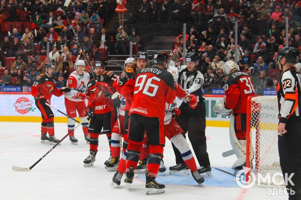 "Авангард" проиграл в стартовом матче четвертьфинала Кубка Гагарина