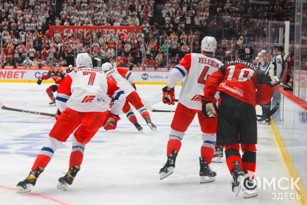"Авангард" проиграл в стартовом матче четвертьфинала Кубка Гагарина