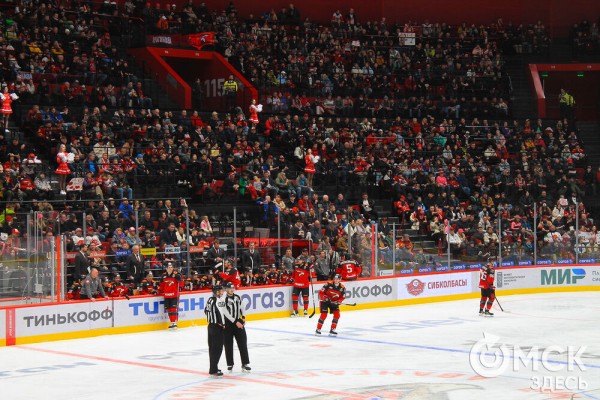 "Авангард" проиграл в стартовом матче четвертьфинала Кубка Гагарина