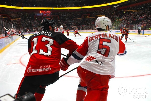 "Авангард" проиграл в стартовом матче четвертьфинала Кубка Гагарина