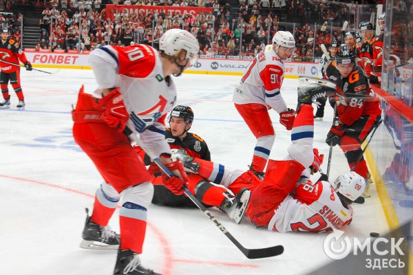 "Авангард" проиграл в стартовом матче четвертьфинала Кубка Гагарина