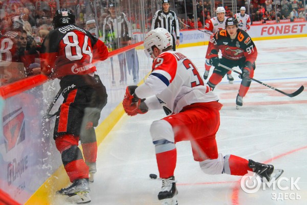 "Авангард" проиграл в стартовом матче четвертьфинала Кубка Гагарина