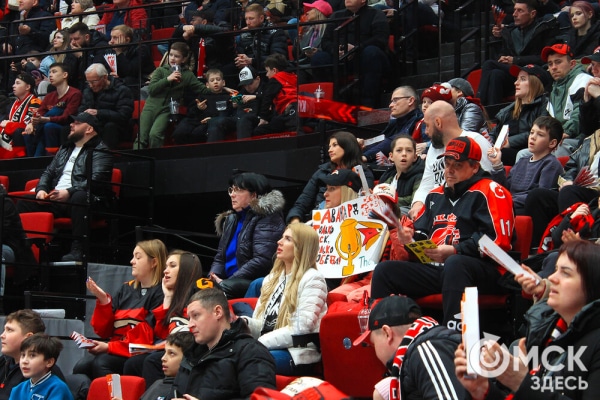 "Авангард" проиграл в стартовом матче четвертьфинала Кубка Гагарина