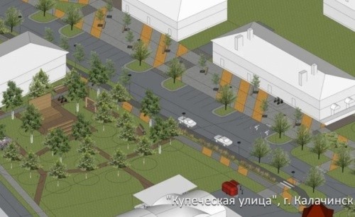 В омском Калачинске ищут подрядчика для будущей «Купеческой улицы»