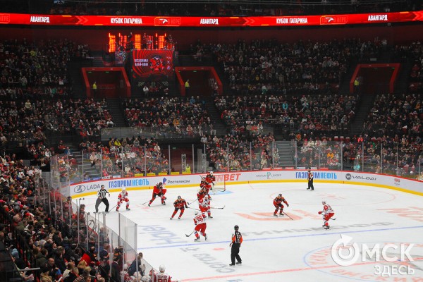 "Авангард" проиграл в стартовом матче четвертьфинала Кубка Гагарина