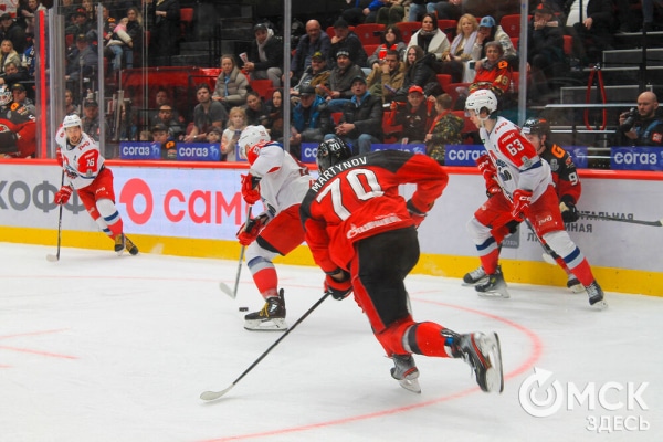 "Авангард" проиграл в стартовом матче четвертьфинала Кубка Гагарина