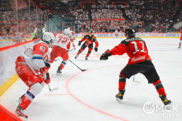 "Авангард" проиграл в стартовом матче четвертьфинала Кубка Гагарина