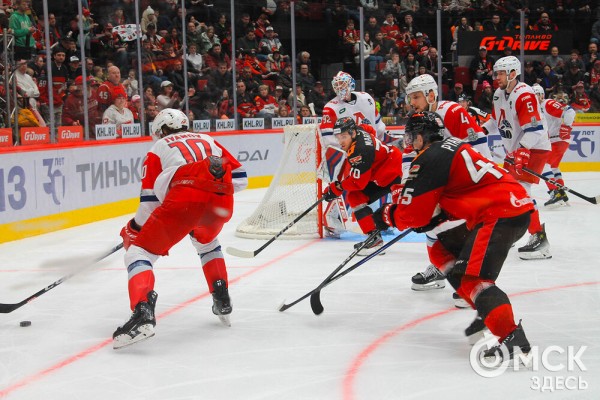 "Авангард" проиграл в стартовом матче четвертьфинала Кубка Гагарина