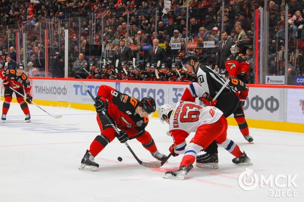 "Авангард" проиграл в стартовом матче четвертьфинала Кубка Гагарина