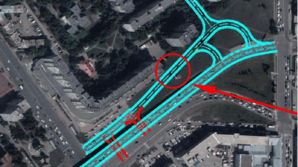 Омичи выступили против строительства новой развязки у метромоста
