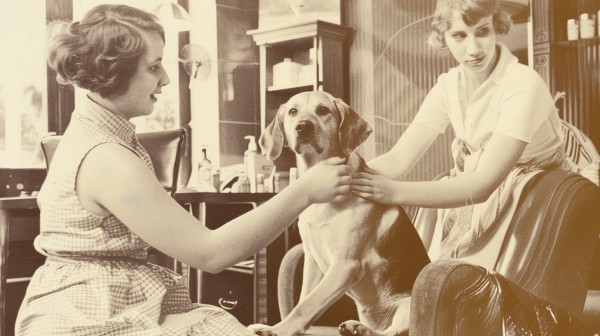 Джакузи для козы и окрас "под тигра" для дворняжки. Кто делает питомцам лапакюр?