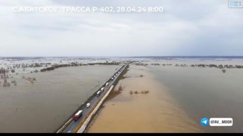 «Пробка в 12 км»: ситуация на дороге Тюмень — Омск усложняется