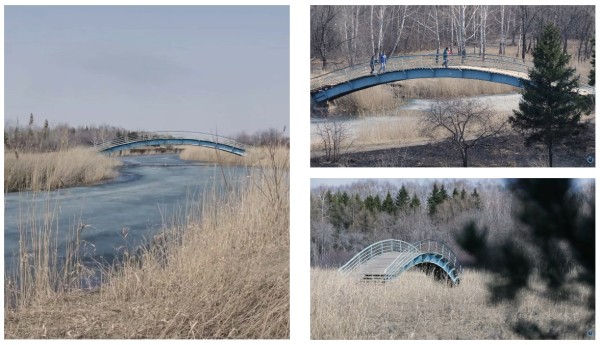 "Орочий" мост в парке Победы пережил ребрендинг "Орочий" мост в парке Победы пережил ребрендинг