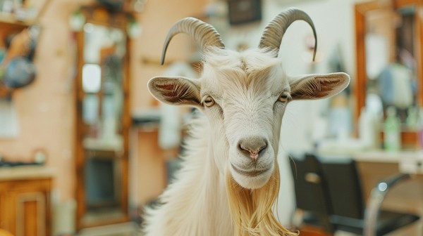 Джакузи для козы и окрас "под тигра" для дворняжки. Кто делает питомцам лапакюр?