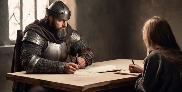 Омские реконструкторы примерили роль школьного учителя