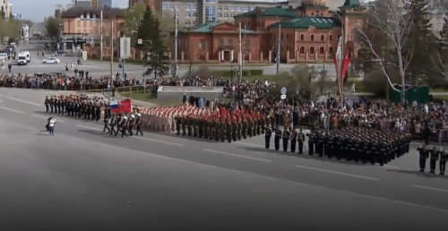 Парад Победы на Соборной площади в Омске: трансляция Парад Победы на Соборной площади в Омске: трансляция