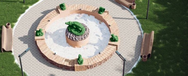 С подсветкой изнутри и в экостиле: авторы рассказали о проекте фонтана у ОмГАУ