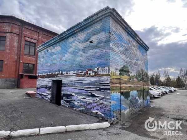 Оазис посреди пустыни. Обсуждаем живописный мурал, заряжающий энергией