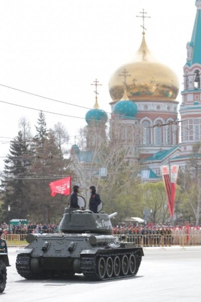 Парад Победы на Соборной площади в Омске: трансляция Парад Победы на Соборной площади в Омске: трансляция