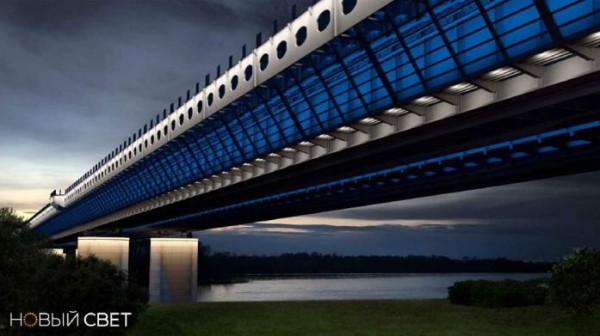 Омский метромост засветится неоном