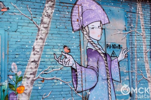 "Плакала Снегурочка, зиму провожая". Рассказываем о литературном граффити