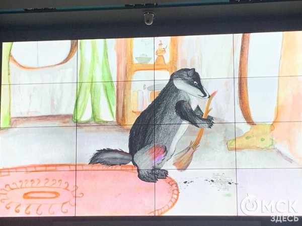 Одиннадцать тысяч кадров, нарисованных вручную. Омские школьники сняли мультфильм о доме под тёплым крылом