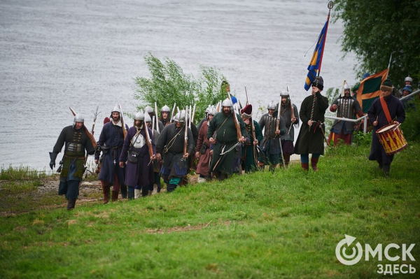 Летали стрелы и гремели ружья: в Омской крепости прошёл бой