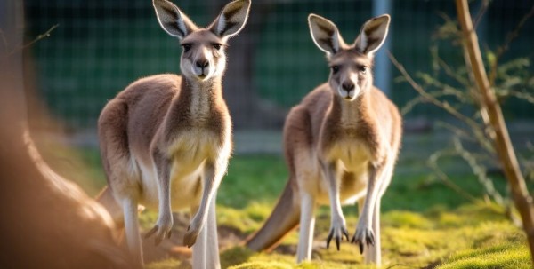 У кенгуру, названных в честь кораблей, родился малыш