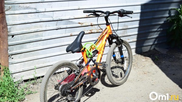 Омич умудрился потерять краденый велосипед