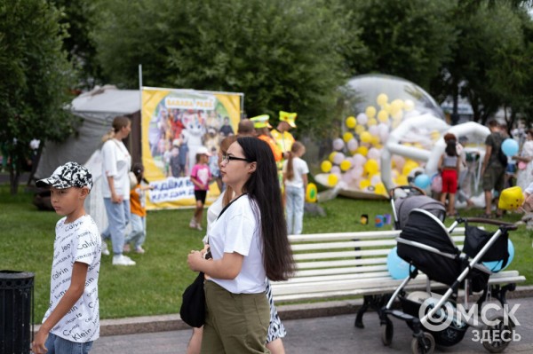 Омичи отгуляли первую половину Дня города-2024: как это было