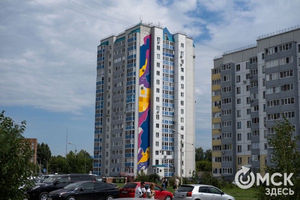 Граффити, птицы и пиксели: чем удивляют художники на фестивале "Омск, ты просто космос!"