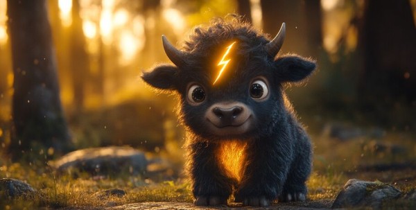 Малыш с молнией на лбу. В Большереченском зоопарке родился як-"волшебник" Малыш с молнией на лбу. В Большереченском зоопарке родился як-"волшебник"