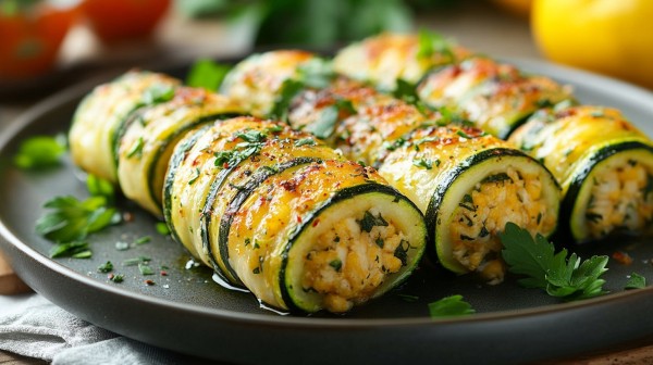 От роллов до блинов. 5 диковинных и несложных рецептов из кабачков От роллов до блинов. 5 диковинных и несложных рецептов из кабачков