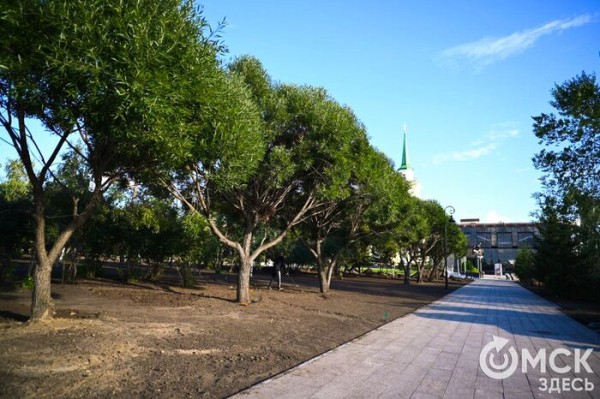 Снова на месте, но пока спрятан: Дон Кихот вернулся к омскому театру вместе с Санчо Панса Снова на месте, но пока спрятан: Дон Кихот вернулся к омскому театру вместе с Санчо Панса