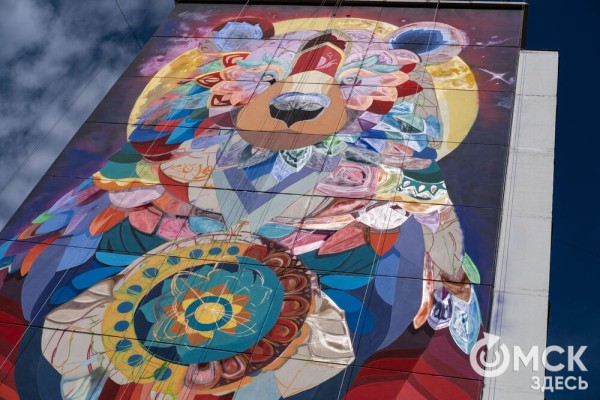 Граффити, птицы и пиксели: чем удивляют художники на фестивале "Омск, ты просто космос!"