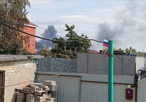 Серьезный пожар произошел на заводе «Омсктрансмаш»