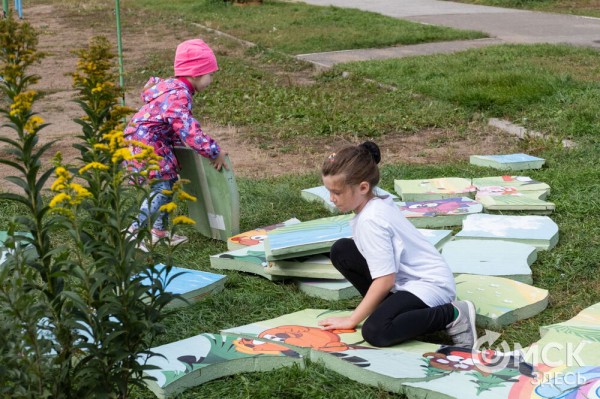 В Омске открыли галерею масштабных граффити под открытым небом