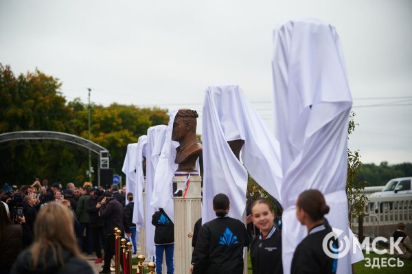 Аллея Олимпийских чемпионов получила своё продолжение