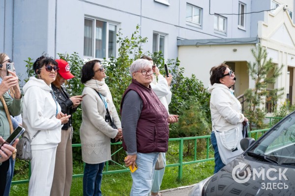 В Омске открыли галерею масштабных граффити под открытым небом