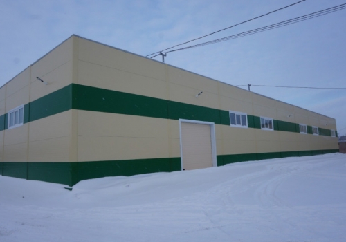 В Старом Кировске построили склад для металла