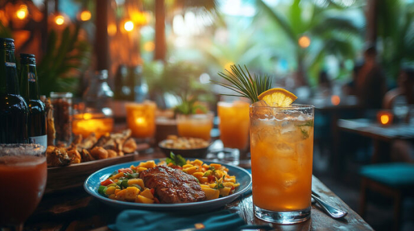 Пальмы, купальники и аппетитное меню: новый клуб в Омске "глазами" нейросети Пальмы, купальники и аппетитное меню: новый клуб в Омске "глазами" нейросети