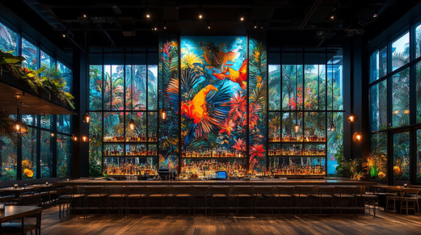 Пальмы, купальники и аппетитное меню: новый клуб в Омске "глазами" нейросети Пальмы, купальники и аппетитное меню: новый клуб в Омске "глазами" нейросети