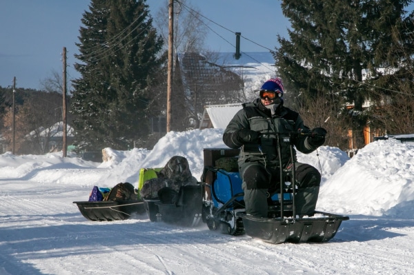 "Медведя не будить!" Как в Омской области провели первый зимний Геотрек "Сила Окунево"