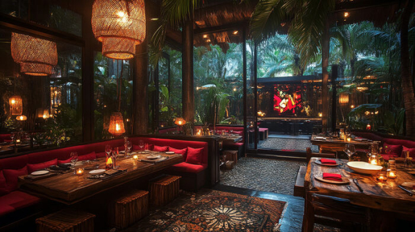 Пальмы, купальники и аппетитное меню: новый клуб в Омске "глазами" нейросети Пальмы, купальники и аппетитное меню: новый клуб в Омске "глазами" нейросети