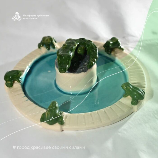 "Город красивее своими силами". В Омске создали мини-копию легендарного фонтана