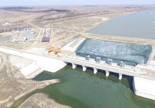 На гидроузле возле Омска предлагают построить гидроэлектростанцию